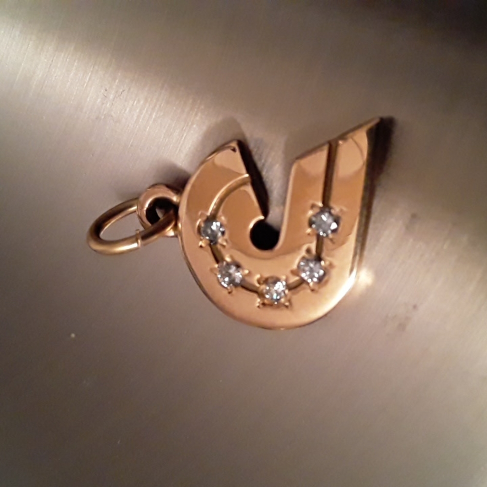 NWOT 14k & Diamonds Pendant/Charm